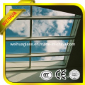 4-19mm Clear/Colored Flat/Curved Tempered/Laminated Glass Awnings Canopies with CE / ISO9001 / CCC
